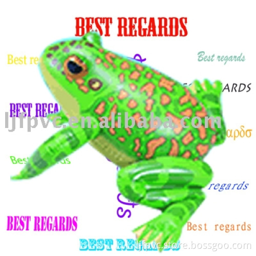 60cm inflatable Frog